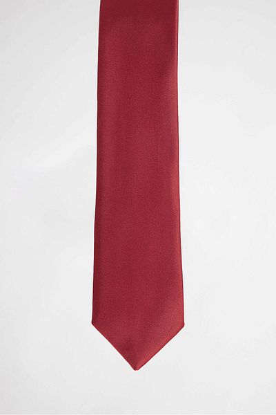 Tudors 3 Pack Plain Slim Burgundy Men's Ties