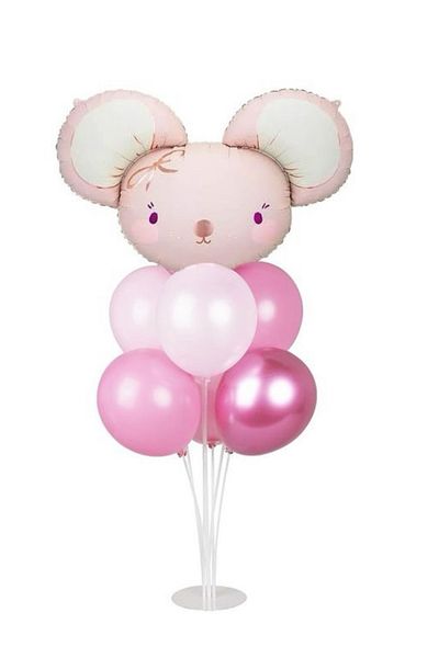 Çemrek Süs Parti Balloon Stand Set with Foil Balloons 7 Pcs 75 cm