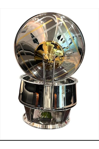 aljahwari Bohara Stainless Steel Saira 7500ml Heater with 2 Bases and Wax Warmer