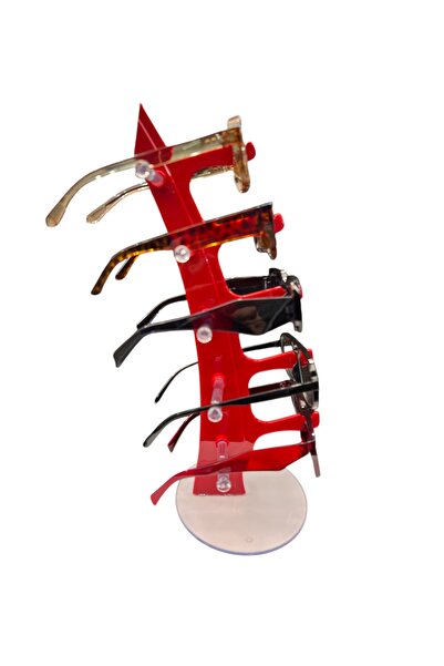 STAND MARKET - Glasses Stand Sailing Model, 5 Glasses Capacity Stand White