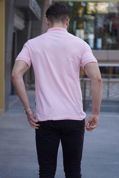 Madmext Základní Powder Polo T-Shirt 4550