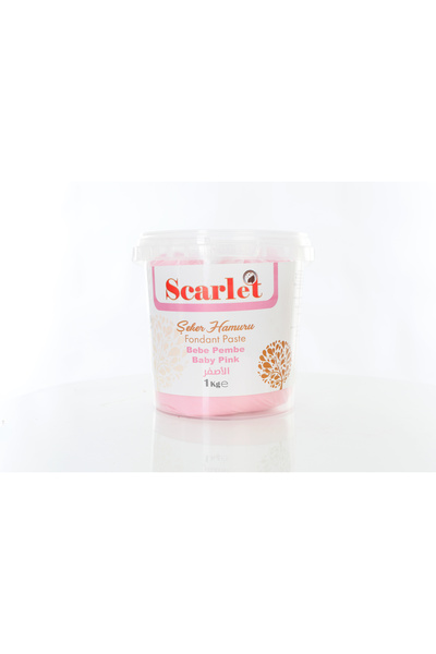 scarlet Şeker Hamuru Bebek Pembe 1 kg