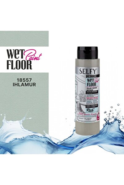 Rich SELFY DECOR ISLAK ZEMİN BOYASI 500 CC IHLAMUR +2 ADET KATALİZÖR Stok Kod...