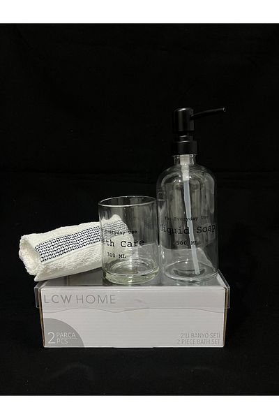 LC Waikiki Σετ διανομέα υγρού σαπουνιού και βούρτσας Dis