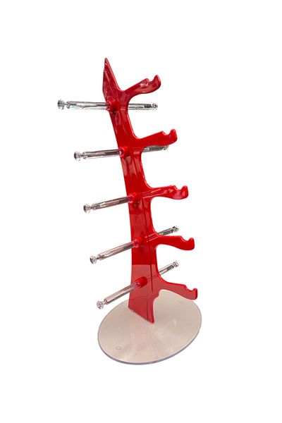 STAND MARKET - Glasses Stand Sailing Model, 5 Glasses Capacity Stand White