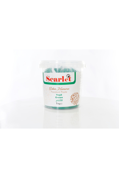 scarlet Şeker Hamuru Yeşil 1 kg