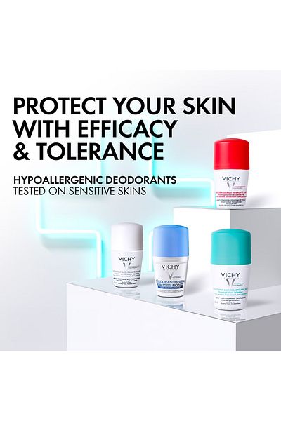 Vichy Vichy 50 m Mineral Roll-On - 48 Hour Anti-Sweat Effect