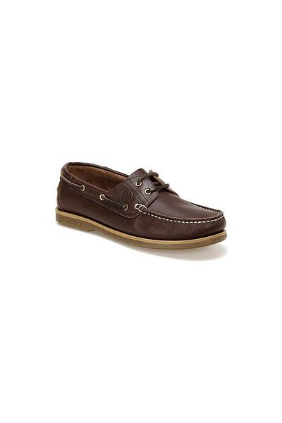 lumberjack Navigator Brown-Tan Men's Genuine Leather Shoes