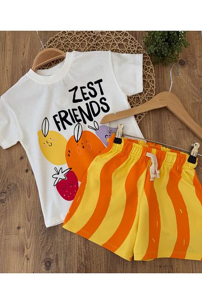 Alvadonna Fruit Girl Suit with Shorts
