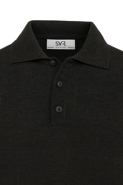SÜVARİ Comfortable Fit Wool Polo Neck Slim Knitwear Sweater
