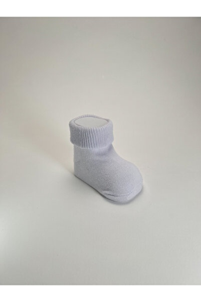 Akface Organic 10-Pack - Anti-Sweat Socket Curly Boxed Boy Girl Newborn Baby Socks 0-18 Months