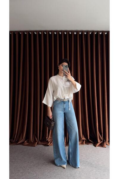 HAZELANNA جينز مريح