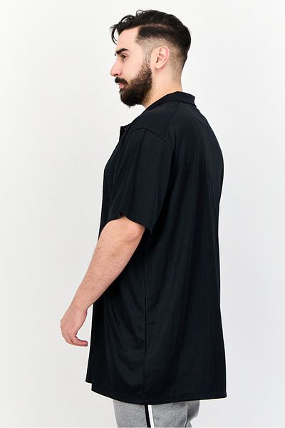 Nike Men Dri-fit Short Sleeves Outdoor Polo, Black