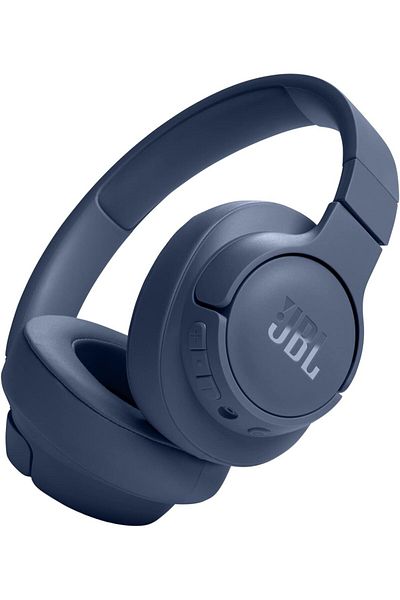 JBL Tune T720Bt Blue Wireless Bluetooth Over-Ear Headphones