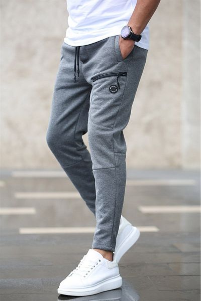 Madmext Basic Anthracite αθλητική φόρμα 4207