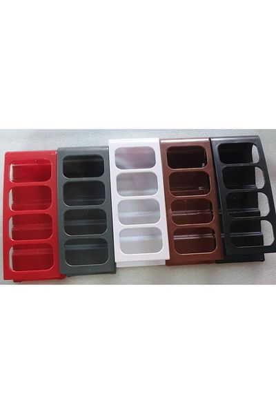 Generic منظم اجهزة الريموت ب 4 اقسام 5 قطع