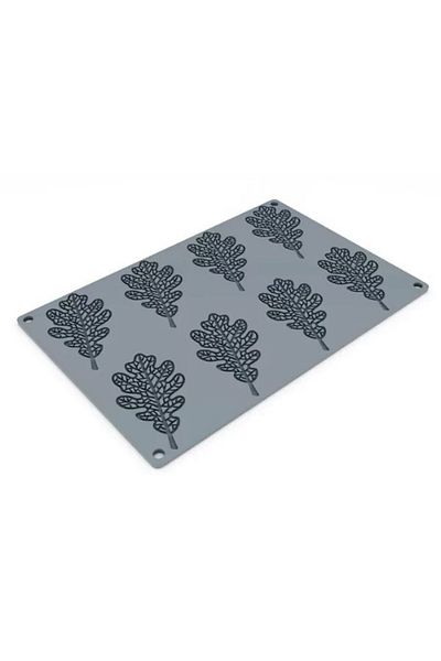 La Pavoni Silicone mold, oak leaves, Pavoni Leaf, 8 cavities