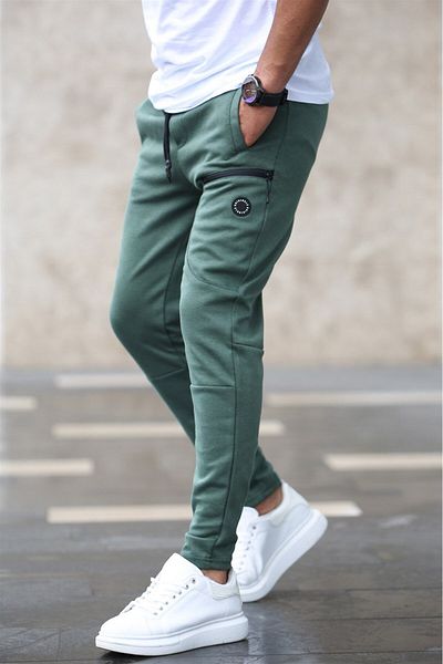 Madmext Basic Khaki Tracksuit 4207