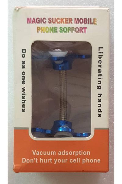Generic 2pcs Dual Rotating Desktop Car Holder Blue