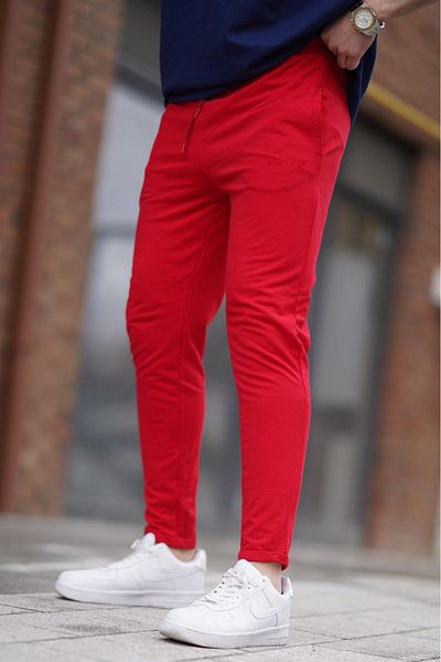 Madmext Sima Basic Red tréningruha 2925