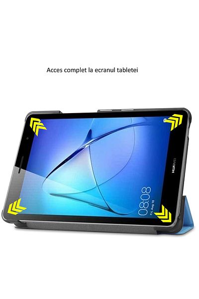 G Golden Case Husa Smart Cover compatibila cu Tableta Huawei MatePad T8 bleu