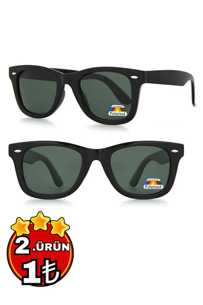 Zzla 2. Product 1 Tl New Season Black Green Glass Unisex Wayferar Sunglasses