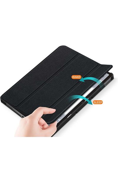 G Golden Case Husa tip smart G Golden Case, compatibila cu Lenovo Tab P11 Gen 2 TB350 neagra