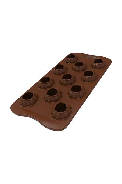 silikomart Silicone mold, mini zucchini, Silikomart Delica, 11 cavities