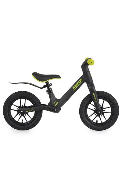 OEM Byox Nimbus Ink Black 12 Inch Balance Bike, Wheels with Light Effects, Adjustable Seat