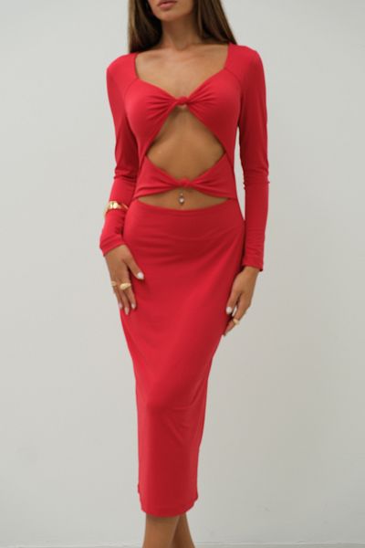 Black Fashion Rochie Midi Rosie - Detaliata Nod