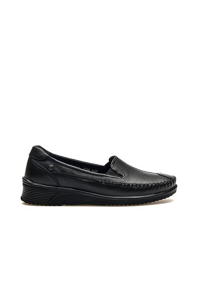 Forelli Amelıa-h Pantofi de zi cu zi ortopedici confortabili din piele naturală pentru femei 25 ani 48002 Z Negru