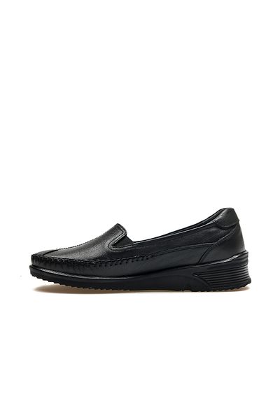 Forelli Amelıa-h Pantofi de zi cu zi ortopedici confortabili din piele naturală pentru femei 25 ani 48002 Z Negru