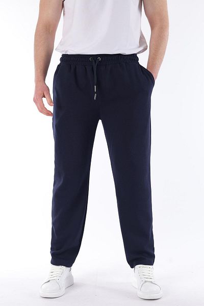 Madmext Φούτερ 6554 Μοντέλο Navy Blue με ρυθμιζόμενη μέση