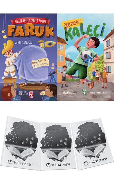 Timaş Çocuk Uzaydaki Gizemli Robot Faruk ve Yedek Kaleci + Hediyeli