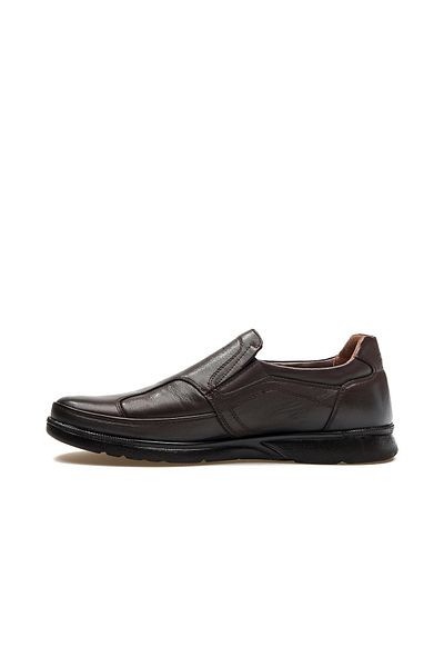Forelli Pantofi ortopedici Hoka-h pentru bărbați din piele naturală Bone Protrusion 25y 32606 M maro
