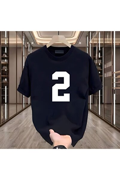 donamod 2 Štampano Crna Oversize kroj muška košulja