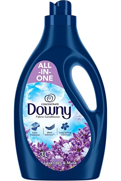 downy Concentrated Fabric Softener, Lavender and Musk Scent, 3 Liters