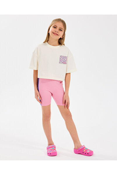 SKECHERS G Biker Legging Büyük Kız Çocuk Pembe Tayt Sk2510085-610