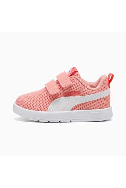 Puma Courtflex V3 Mesh Inf Baby Pink Sports Shoes - 398086   07