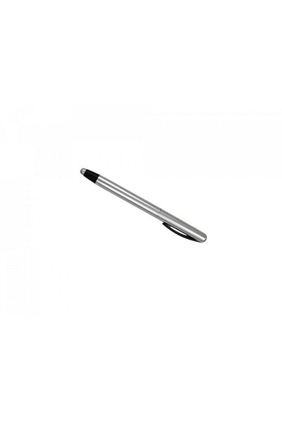 G Golden Case Stylus pen with ballpoint pen, Classic model, made of plastic, Silver/Black