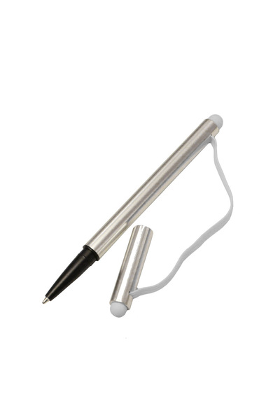 G Golden Case Set of 10, 2 in 1 Stylus with Cap and Elastic, White