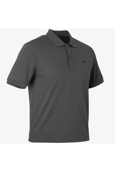 trender Polo Neck Khaki Men's T-Shirt 2061