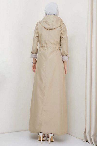 Quen Women's Long Trench Coat
