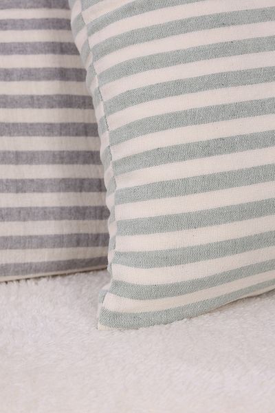Junenext Double Layer Muslin Children's Pillow Case 2 Pieces, 100% Organic Cotton, 35 X 45 cm