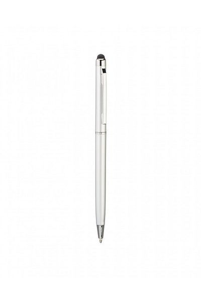G Golden Case 2in1 precision stylus, 5.5 mm tip, built-in pen, Silver