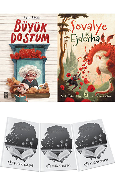 Timaş Yayınları Büyük Dostum ve Şövalye ile Ejderha + Hediyeli