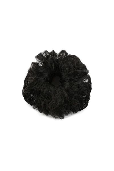 Peruk Market Perucă Mina - Scrunchie neagră elastică cu păr