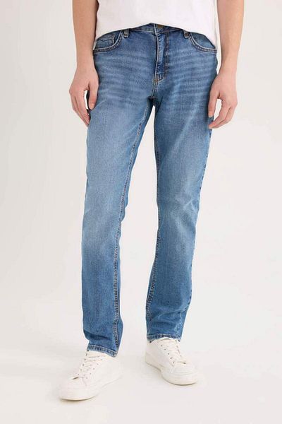 DeFacto New Season Pedro Slim Fit Slim Fit Normal Waist Slim Leg Jean Trousers