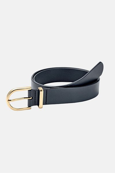 Tchibo Women Leather Belt, Navy