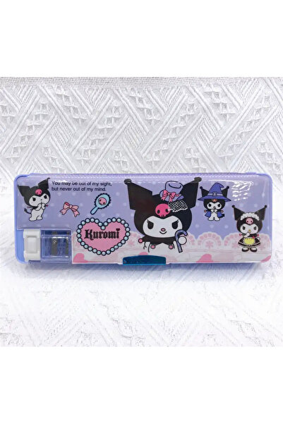 synshop Sanrio Kuromi Θήκη μολυβιών πολλαπλών τμημάτων με πίνακα πολλαπλασιασ...